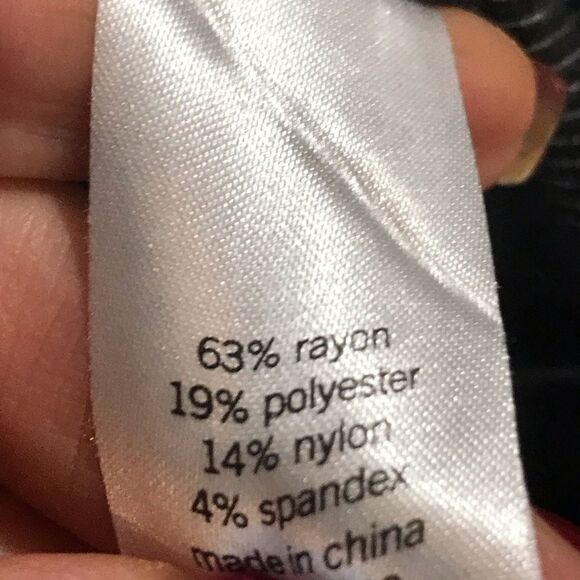 Valetta XL High Rise Ponte Pinstripe Leggings - Picture 5 of 9